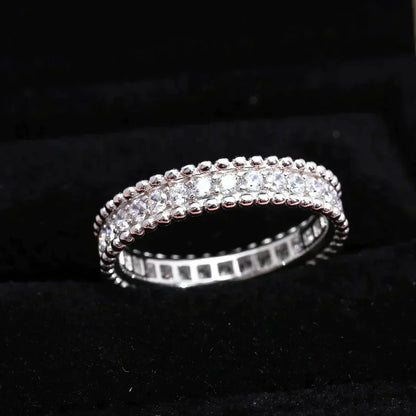 [Royal Top]PERLEE DIAMOND SILVER RING