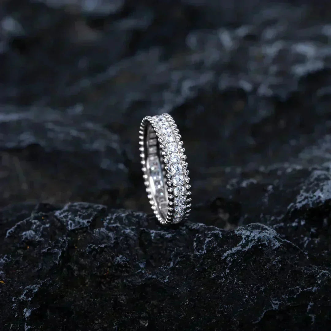 [Royal Top]PERLEE DIAMOND SILVER RING