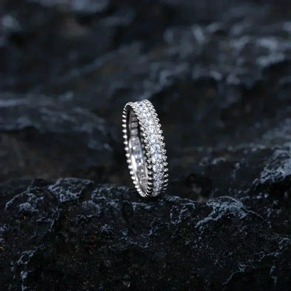 [Royal Top]PERLEE DIAMOND SILVER RING