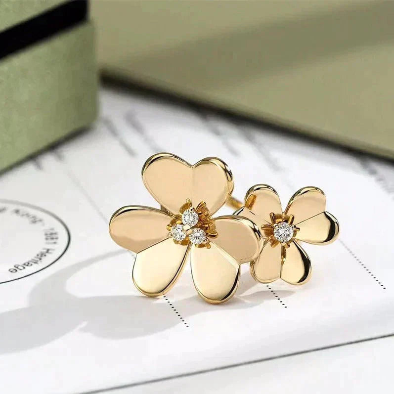 [Royal Top]CLOVER COMOS GOLD DIAMOND RING