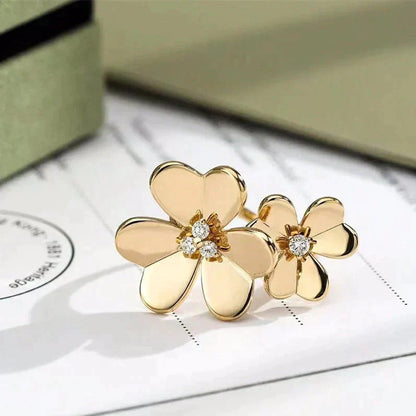 [Royal Top]CLOVER COMOS GOLD DIAMOND RING