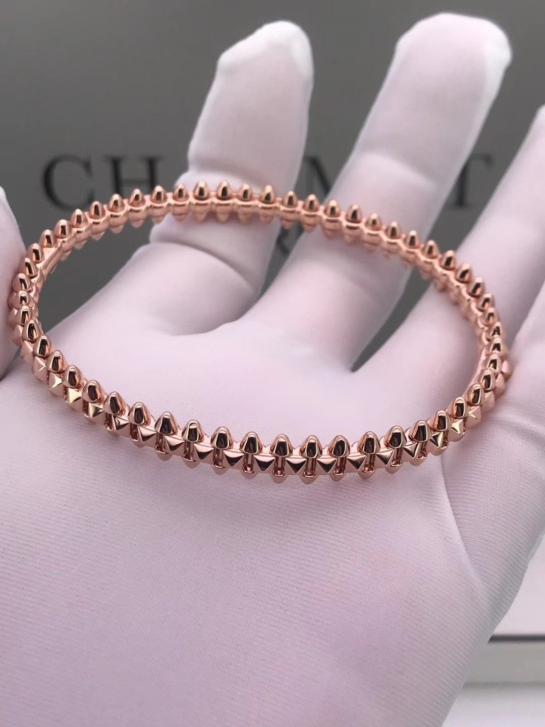 [Royal Top]CLASH PINK GOLD BRACELET