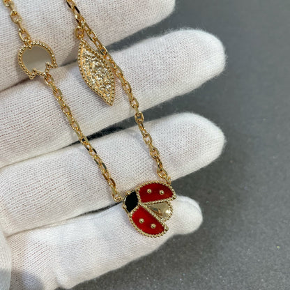[Royal Top]LUCKY SPRING 15 MOTIFS GOLD NECKLACE