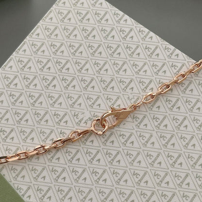 [Royal Top]LUCKY SPRING 15 MOTIFS ROSE GOLD NECKLACE