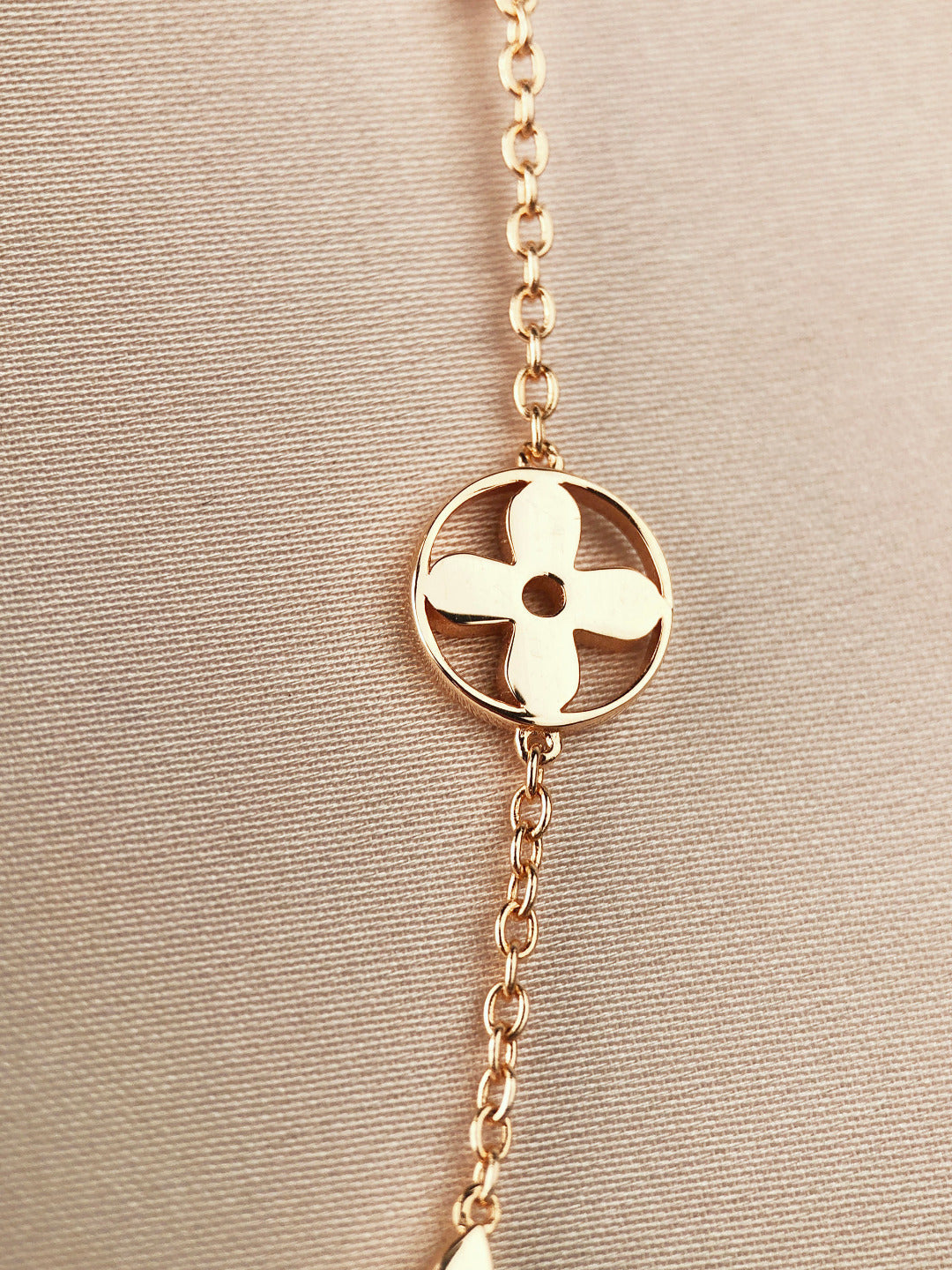 [Royal Top]STAR AND SUN 7 MOTIFS GOLD BRACELET
