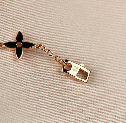 [Royal Top]STAR AND SUN 7 MOTIFS GOLD BRACELET