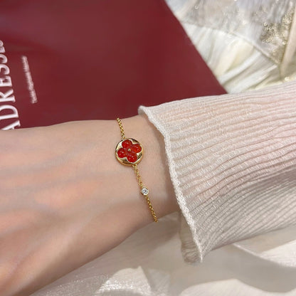 [Royal Top]SUN PEDANT CARNELIAN BRACELET