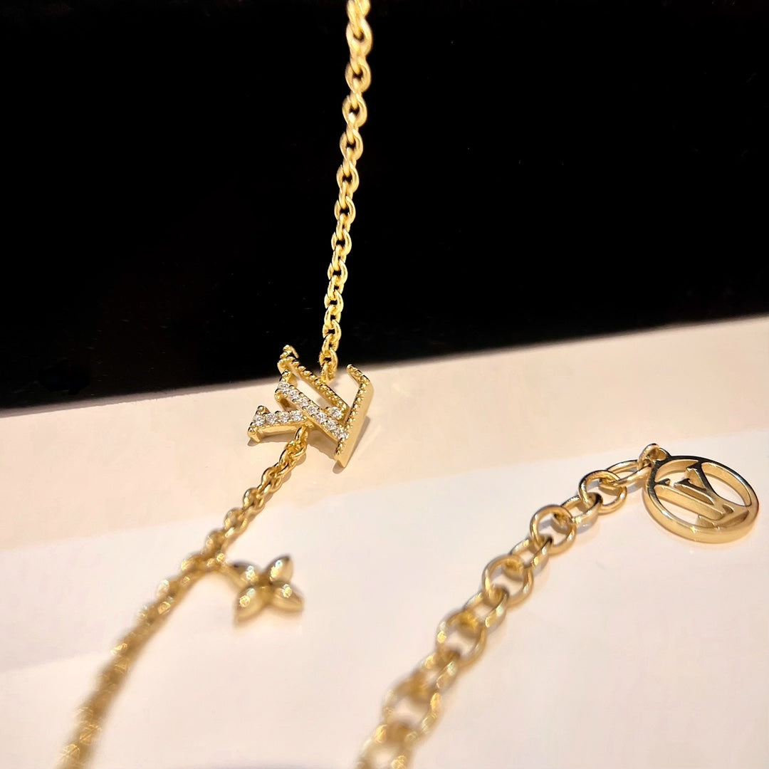 [Royal Top]LOGO STAR MOTIF GOLD BRACELET