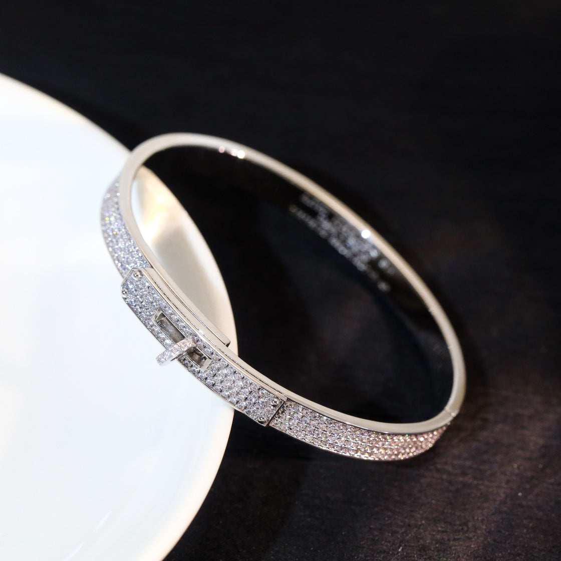 [Royal Top]KELLY BRACELET DIAMOND PAVED