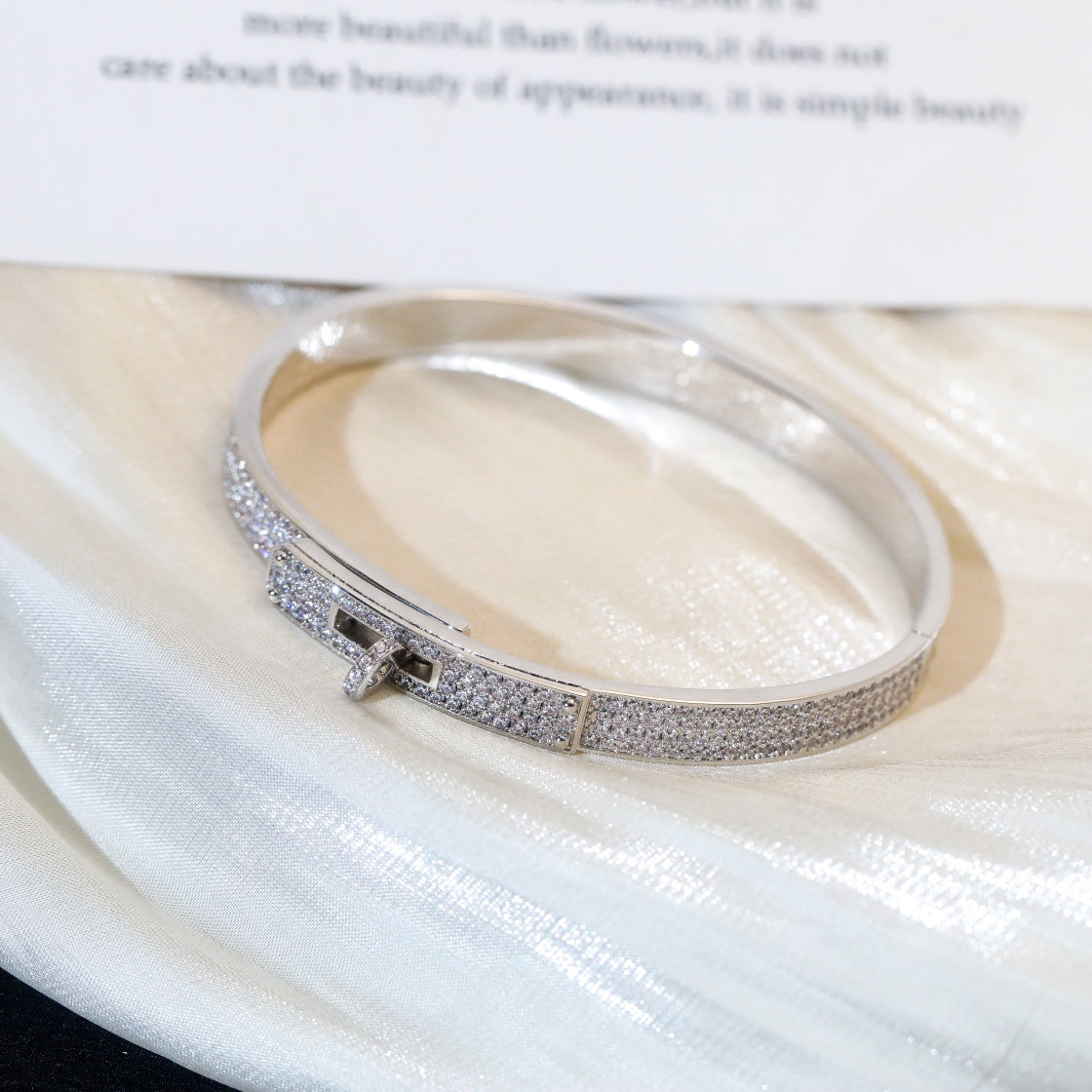 [Royal Top]KELLY BRACELET DIAMOND PAVED