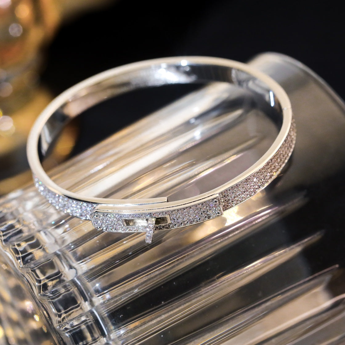 [Royal Top]KELLY BRACELET DIAMOND PAVED