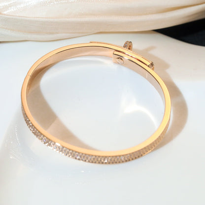 [Royal Top]KELLY BRACELET DIAMOND PAVED