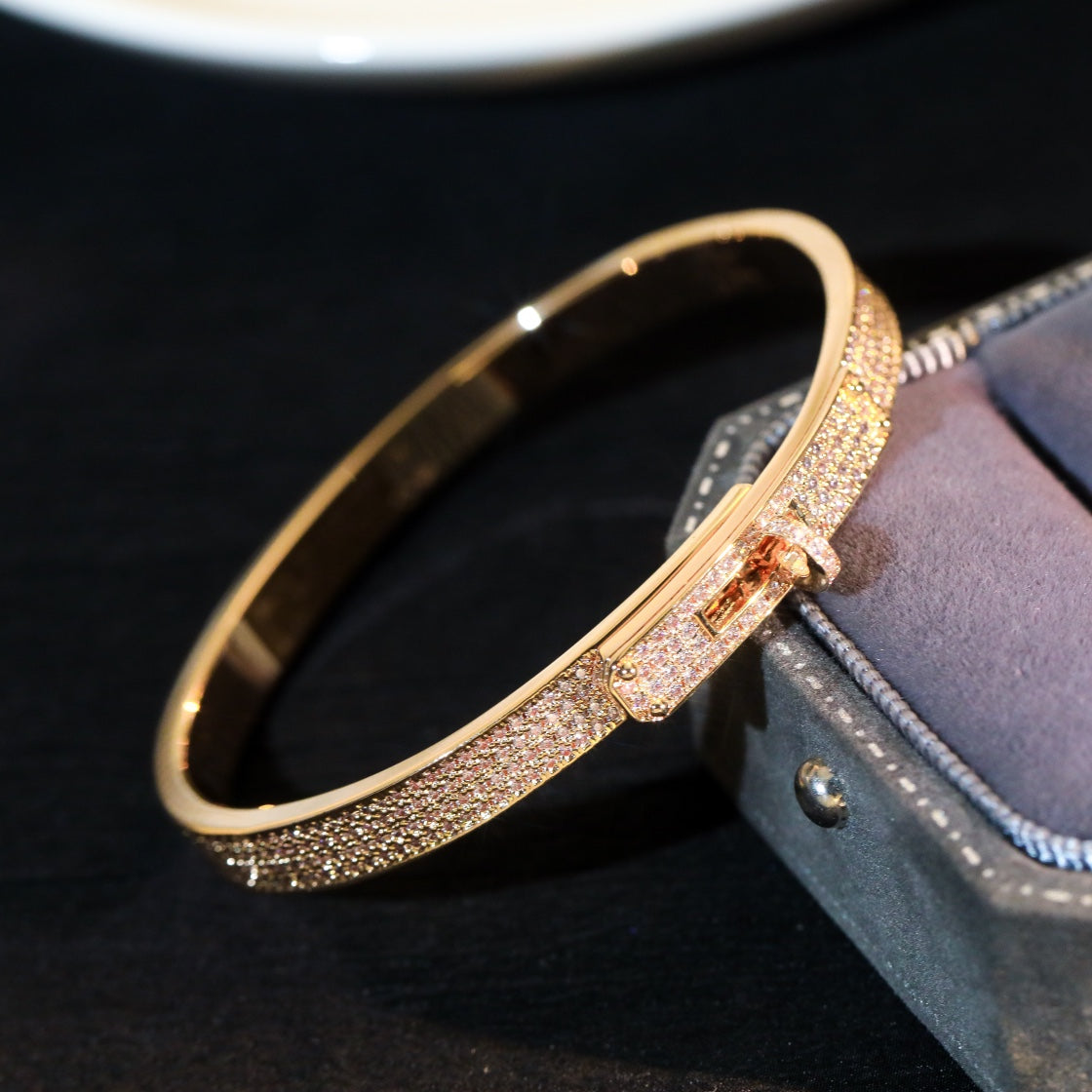 [Royal Top]KELLY BRACELET DIAMOND PAVED