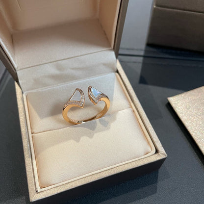 [Royal Top]DREAM MOP DIAMOND OPEN RING