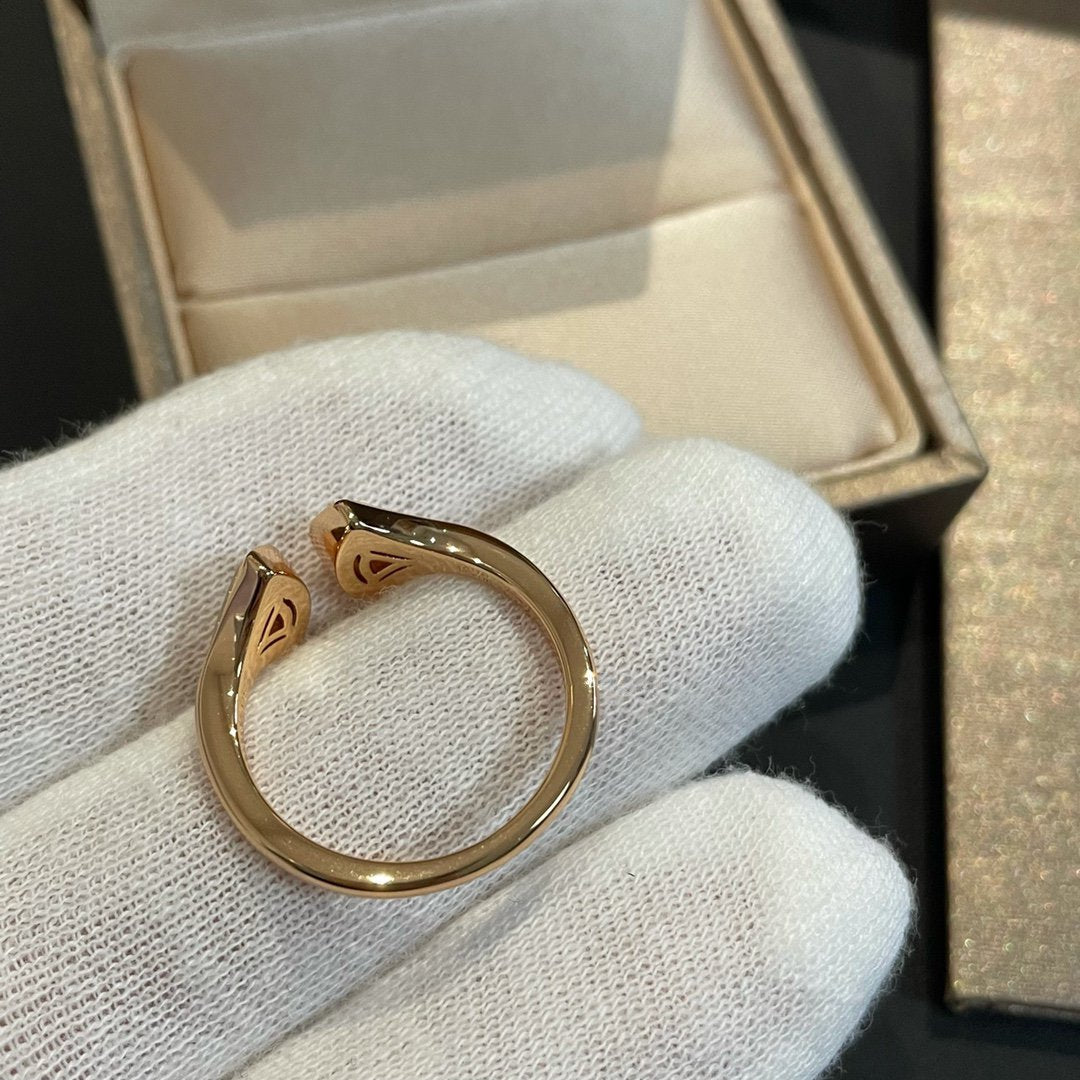 [Royal Top]DREAM MOP DIAMOND OPEN RING