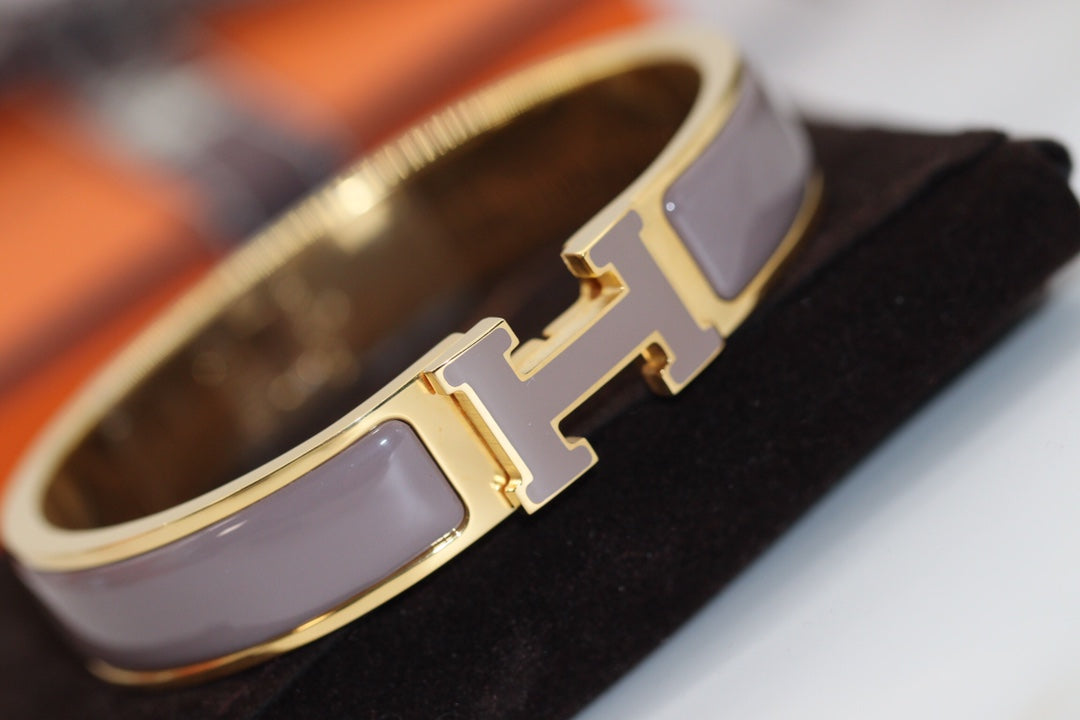 [Royal Top]H BRACELET 12MM BROWN
