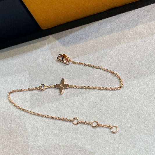 [Royal Top]STAR DIAMOND PINK GOLD BRACELET