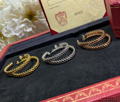 [Royal Top]CLASH LARGE HOOP EARRINGS