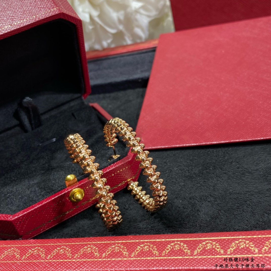[Royal Top]CLASH LARGE HOOP EARRINGS