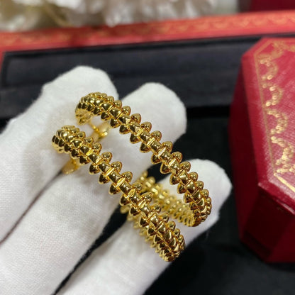 [Royal Top]CLASH LARGE HOOP EARRINGS