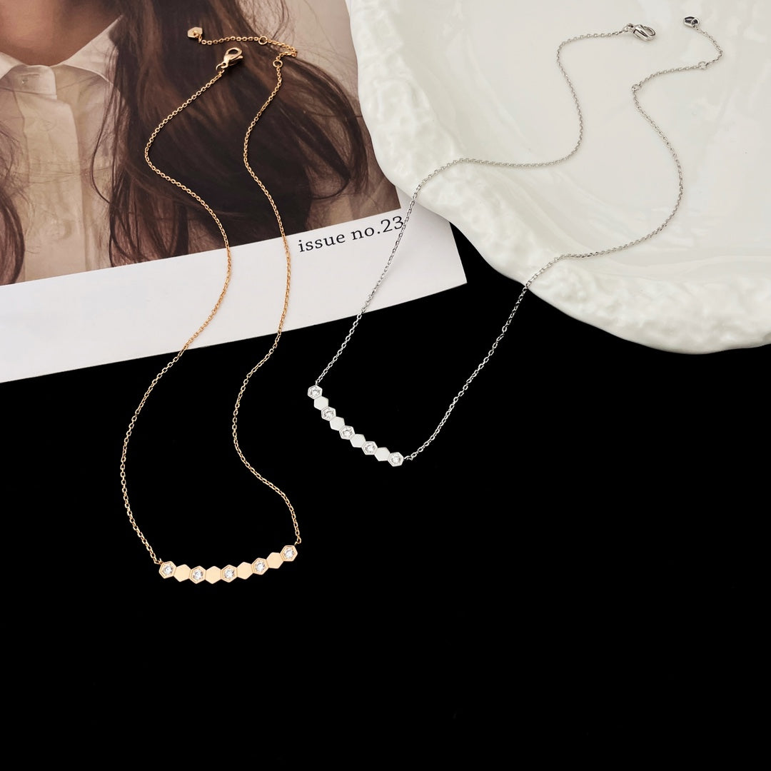 [Royal Top]BEE MY LOVE DIAMOND NECKLACE