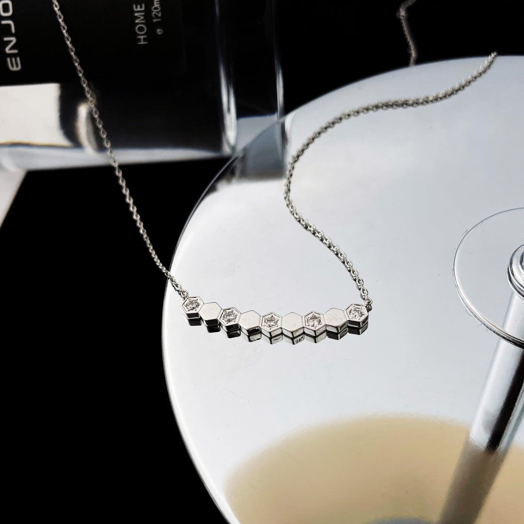 [Royal Top]BEE MY LOVE DIAMOND NECKLACE