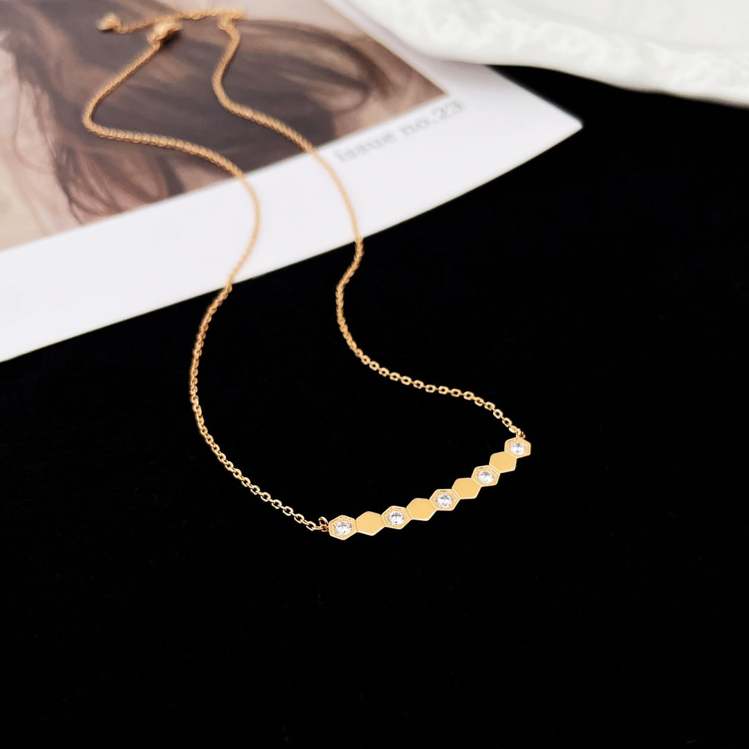 [Royal Top]BEE MY LOVE DIAMOND NECKLACE