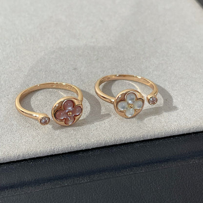 [Royal Top]SUN 1 DIAMOND PINK MOP RING
