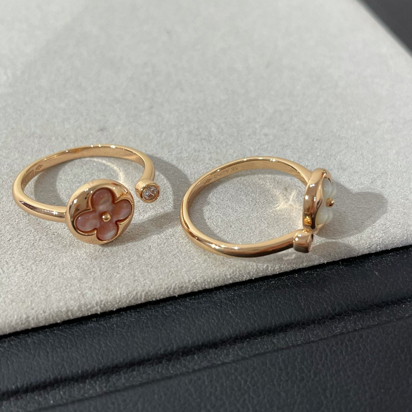 [Royal Top]SUN 1 DIAMOND PINK MOP RING