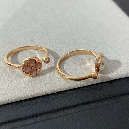 [Royal Top]SUN 1 DIAMOND PINK MOP RING