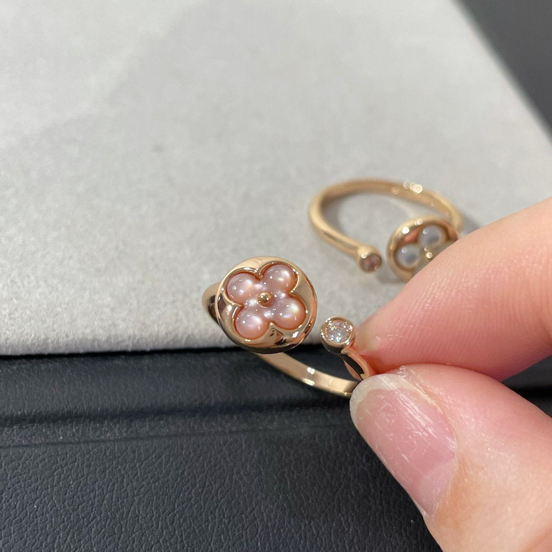 [Royal Top]SUN 1 DIAMOND PINK MOP RING