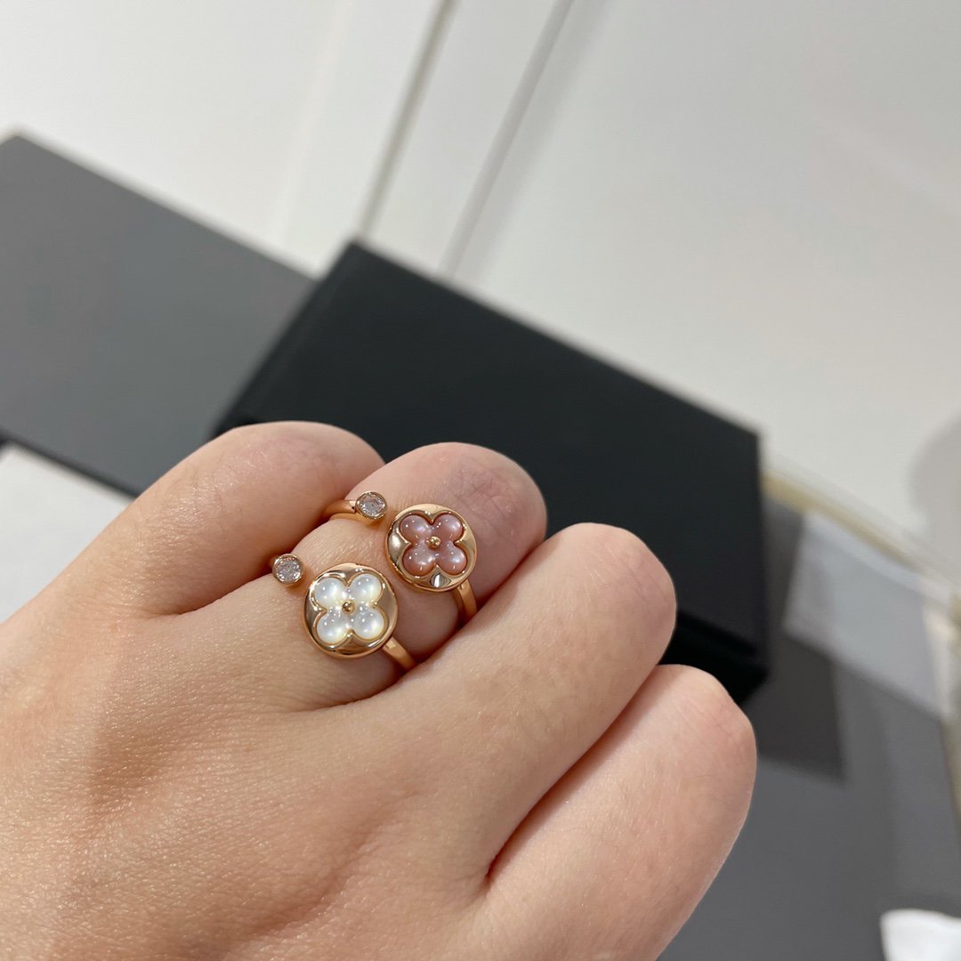 [Royal Top]SUN 1 DIAMOND PINK MOP RING