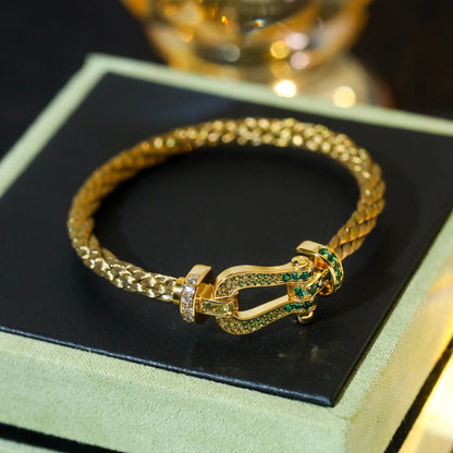 [Royal Top]FORCE 10 GOLD GREEN DIAMOND PAVED
