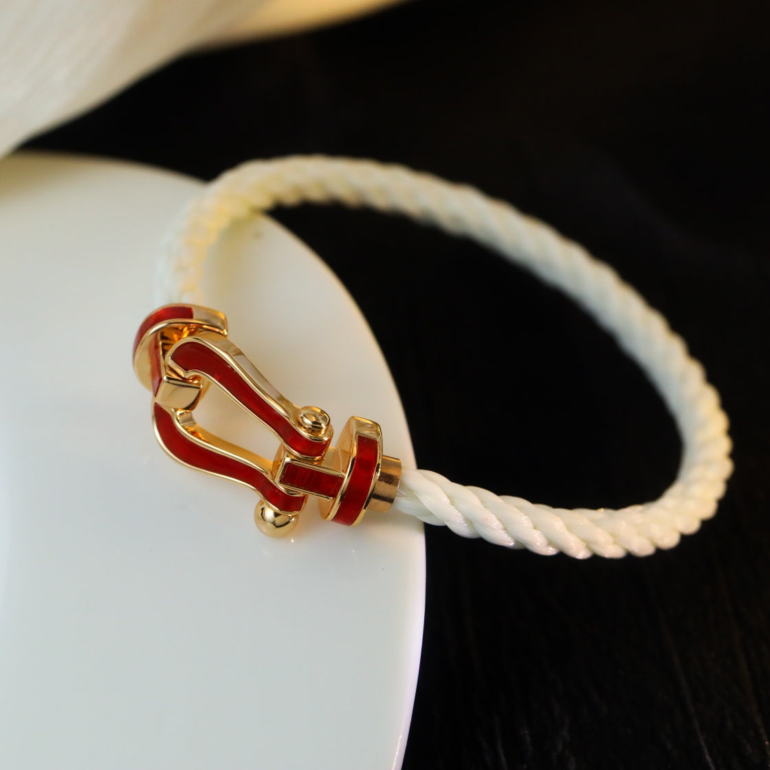 [Royal Top]FORCE 10 WHITE TEXTILE DIAMOND PAVED