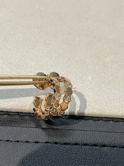 [Royal Top]Hollow Design Four-Leaf Clover Flower Shape Ring