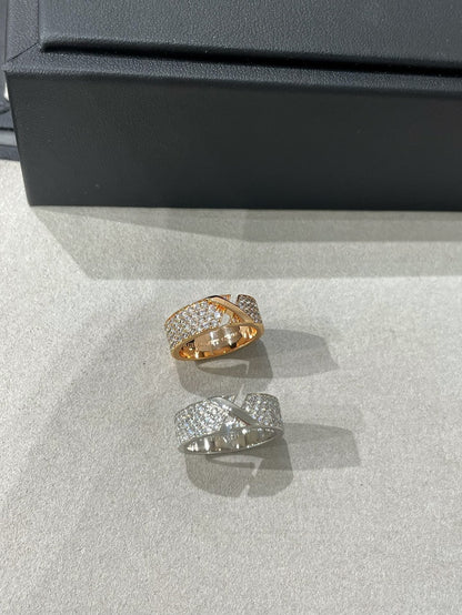 [Royal Top]LIENS EVIDENCE  DIAMOND PAVED RING