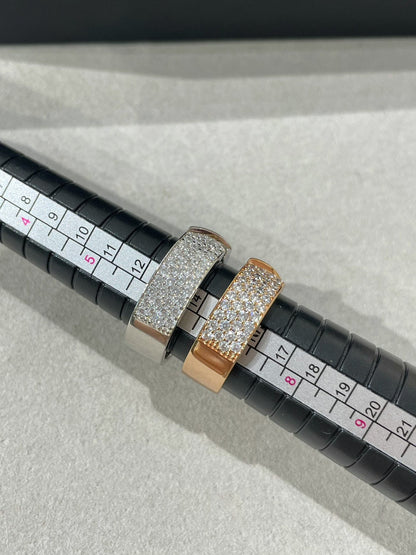 [Royal Top]LIENS EVIDENCE  DIAMOND PAVED RING