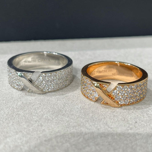 [Royal Top]LIENS EVIDENCE  DIAMOND PAVED RING