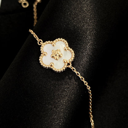 [Royal Top]LUCKY SPRING ROSE GOLD MOP BRACELET
