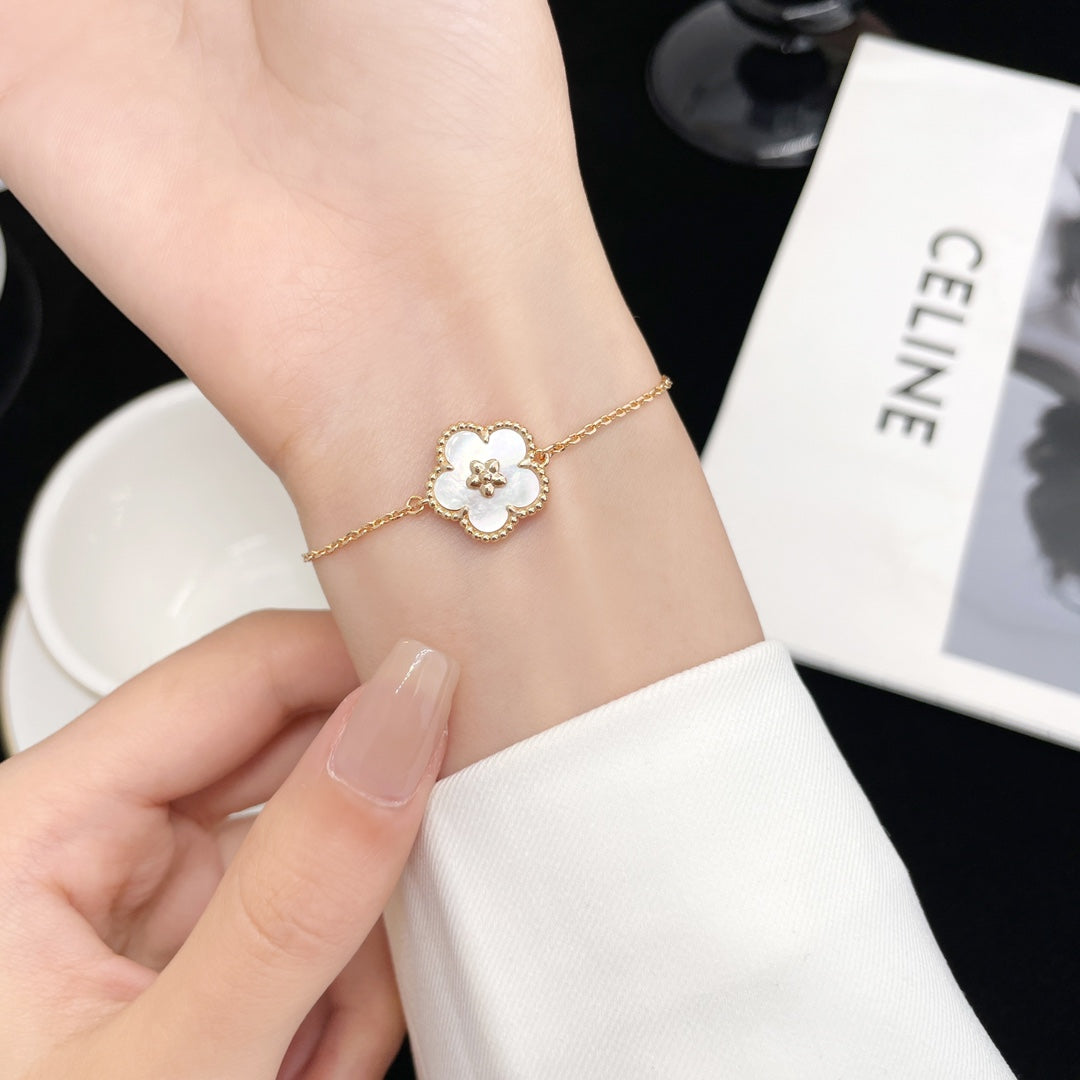 [Royal Top]LUCKY SPRING ROSE GOLD MOP BRACELET