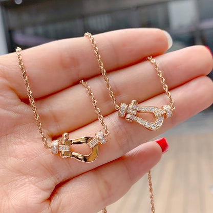[Royal Top]FORCE 10 PINK GOLD DIAMOND NECKLACE