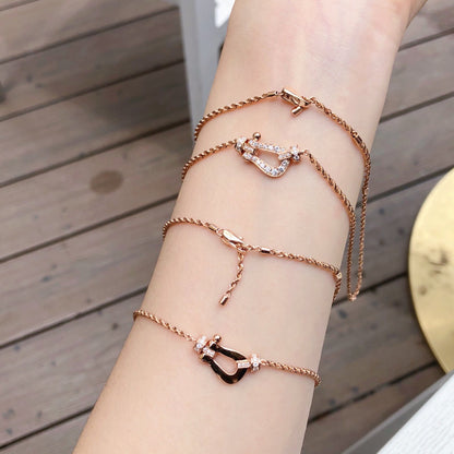[Royal Top]FORCE 10 PINK GOLD DIAMOND NECKLACE