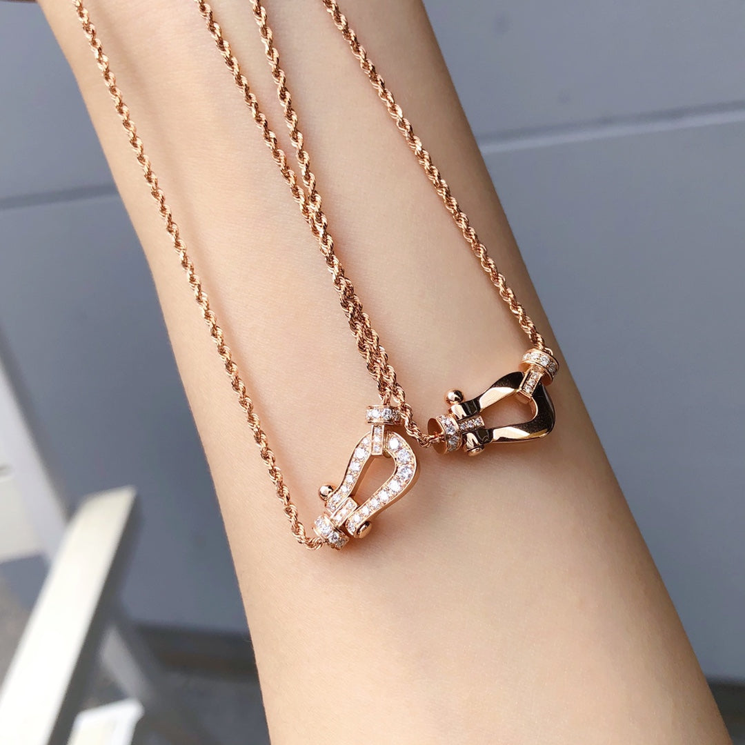 [Royal Top]FORCE 10 PINK GOLD DIAMOND NECKLACE