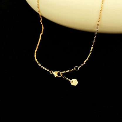 [Royal Top]BEE MINI PEDANT DIAMOND NECKLACE
