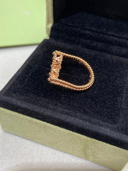 [Royal Top]CLOVER RIVERSIBLE ROSE GOLD RING