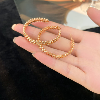 [Royal Top]CLASH HOOP EARRINGS