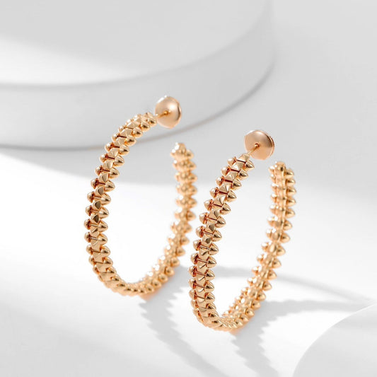[Royal Top]CLASH HOOP EARRINGS
