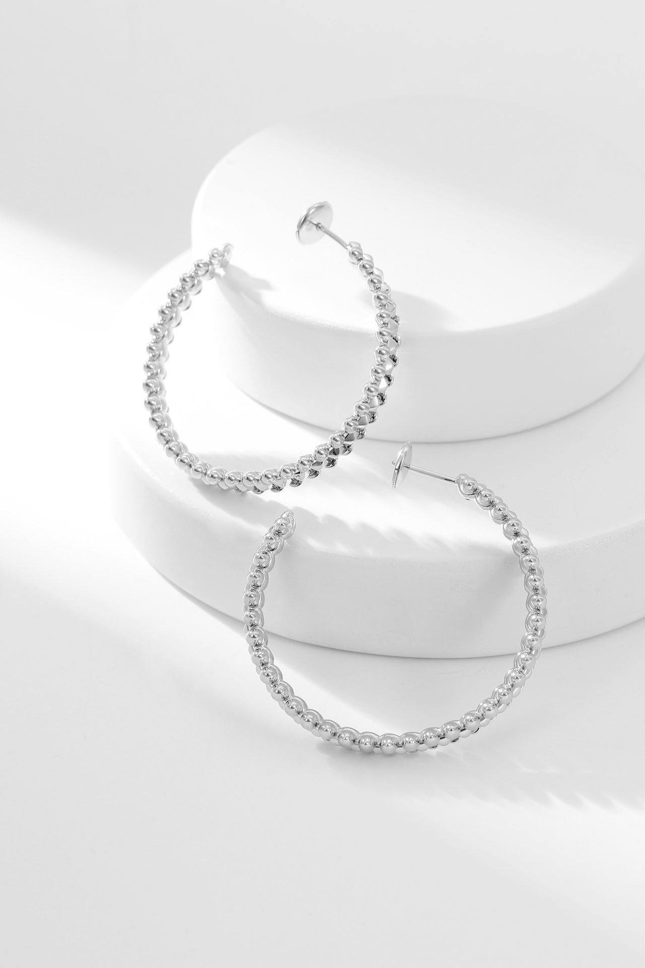 [Royal Top]CLASH HOOP EARRINGS