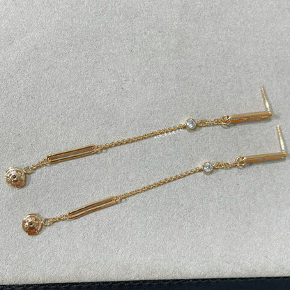 [Royal Top]CHAINE CHAOS DIAMOND DROP EARRINGS