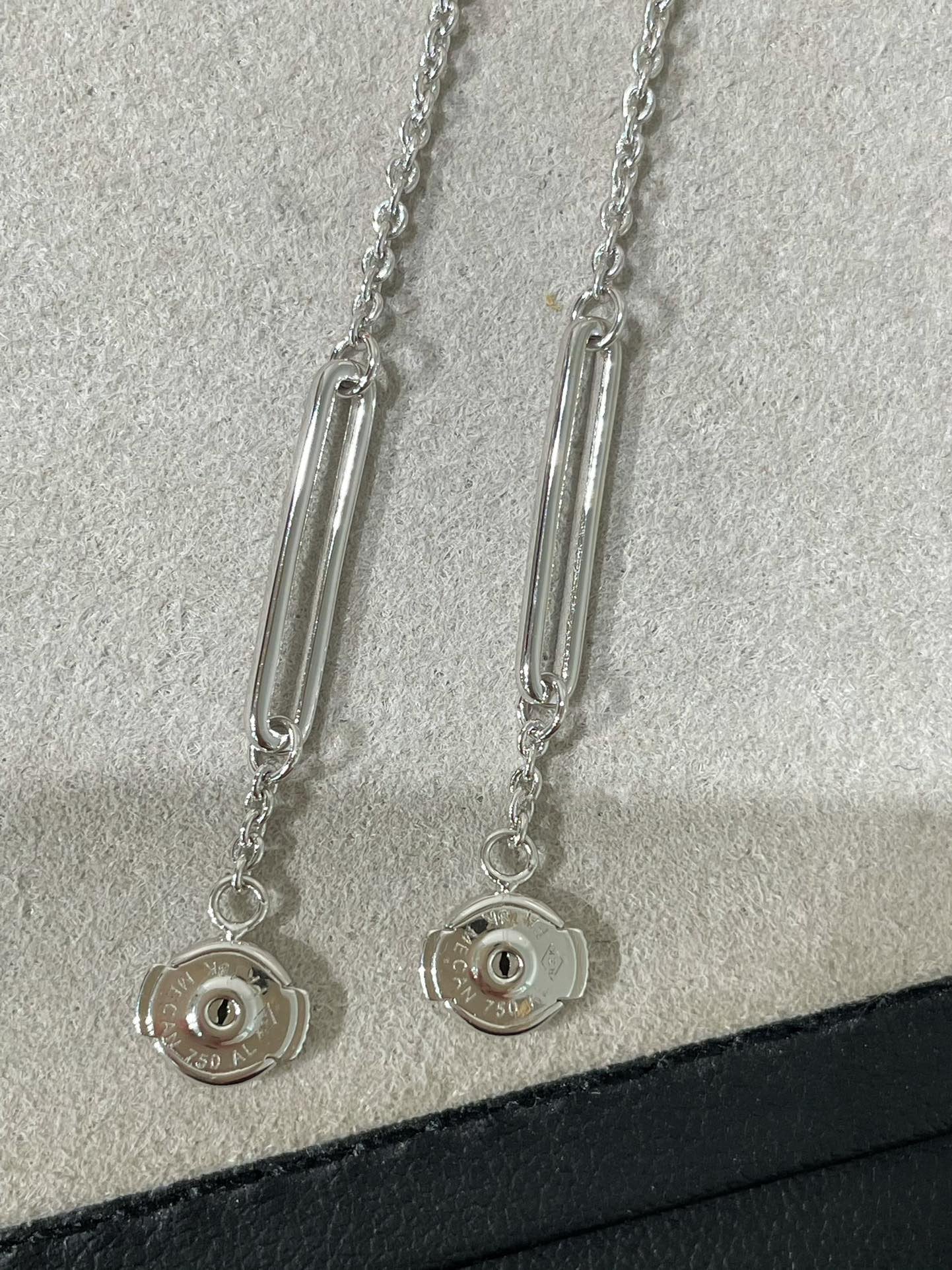 [Royal Top]CHAINE CHAOS DIAMOND DROP EARRINGS